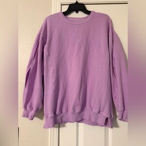 Aerie Lilac Crew Neck Sweater